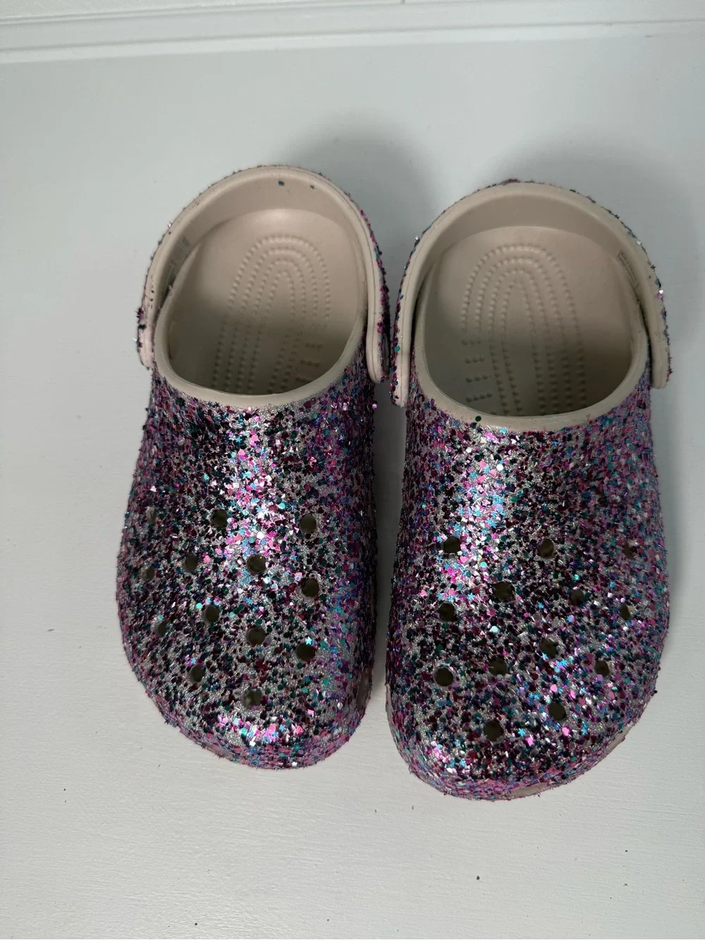 CROCS Kids Dazzle Glitter Clogs